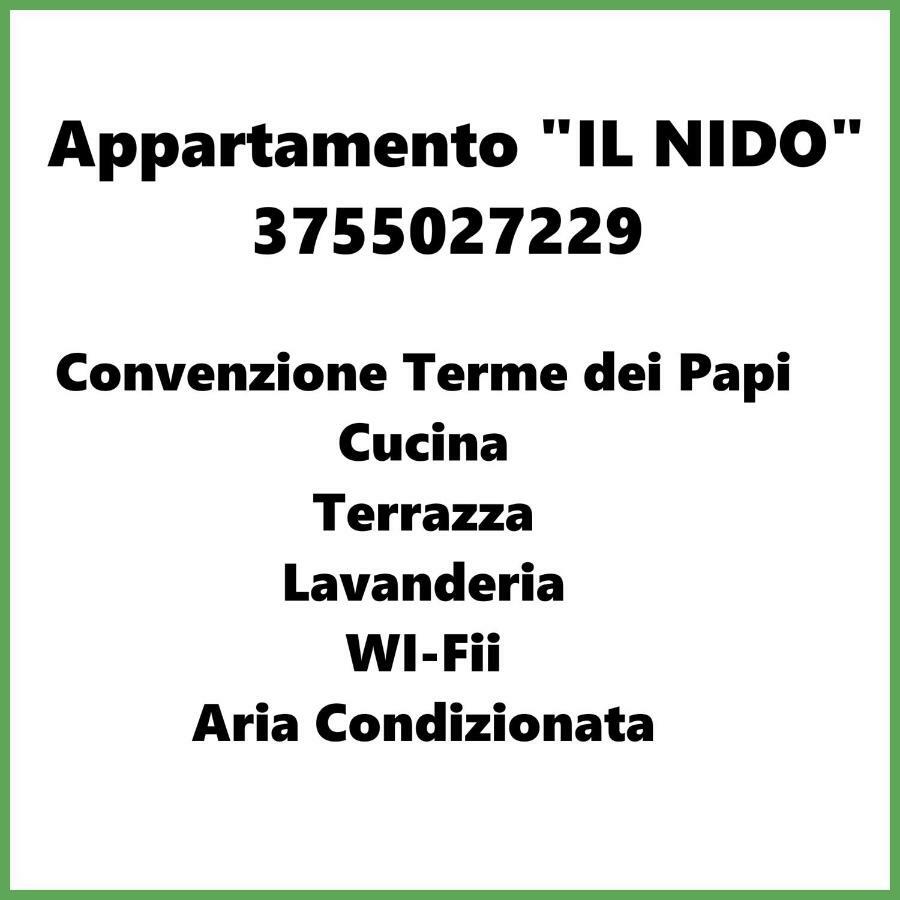 Appartamento Il Nido 维泰博 外观 照片